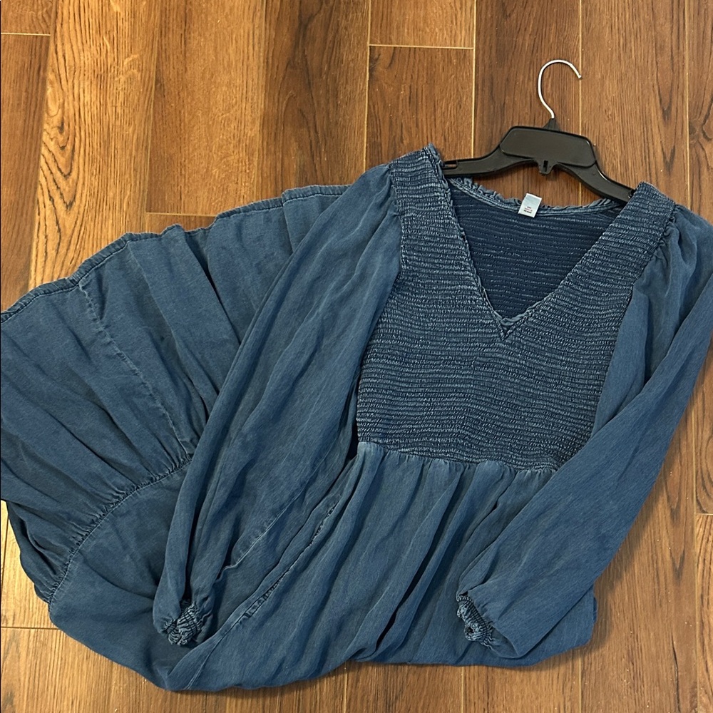 Old Navy Blue Maxi Dress
